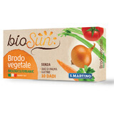 Groenteblokjes voor glutenvrije soep Eco Biosun, 100 gr, S.Martino