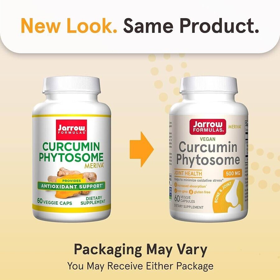 Curcumine-fytosoom, 500 mg, 60 capsules, Jarrow Formulas