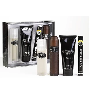 Cuba Original Cuba Black Set Eau de Toilette 100 ml + Eau de Toilette 35 ml + douchegel 200 ml + aftershave spray 100 ml