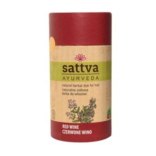 Sattva Natural Herbal Dye Herbal hair dye Red Wine, 150g