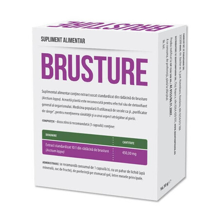 Brusture, 30 capsules, Parapharm