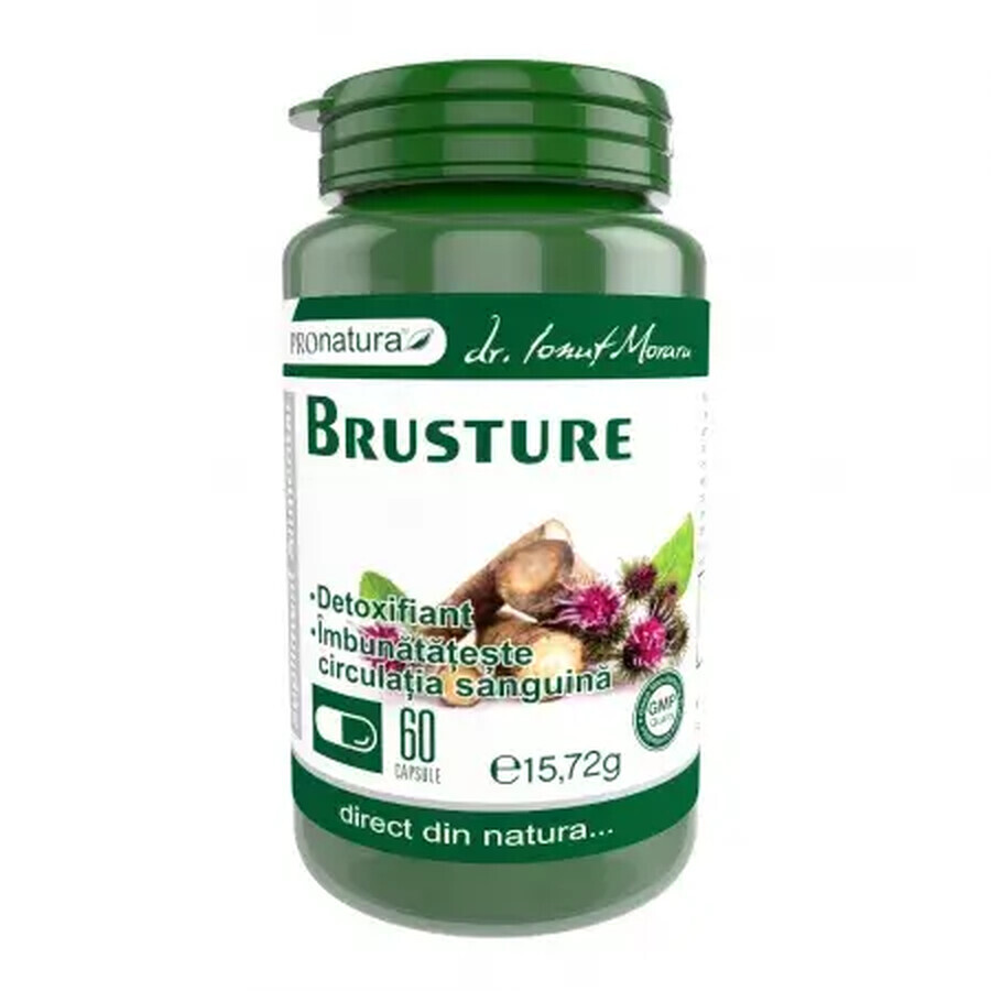 Brusture, 60 capsules, Pro Natura