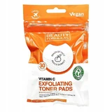 Beauty Formulas Almohadillas exfoliantes saturadas con vitamina C, 30 unidades