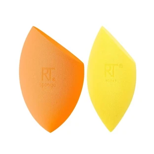 Real Techniques Miracle Teint Schwamm amp; Concealer Schwamm Duo Make-up-Schwamm-Set, 2 Stück
