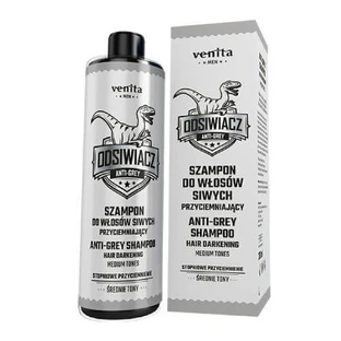 Venita Men Szampon do włosów siwych przyciemniający Średnie Tony, 200ml