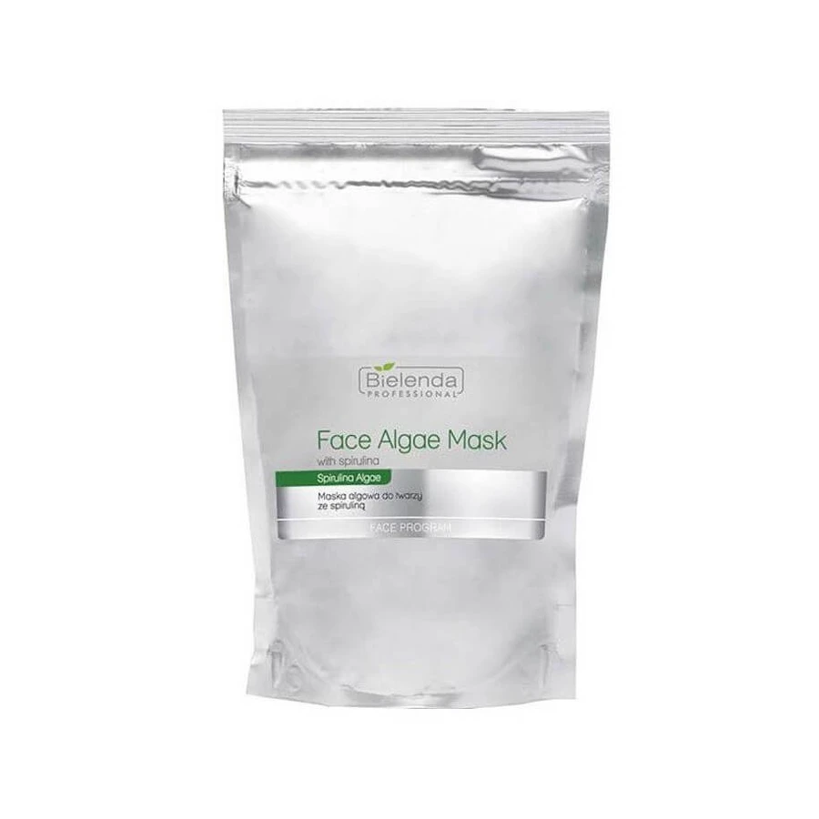 Bielenda Mascarilla facial profesional de algas con repuesto de espirulina, 190 g