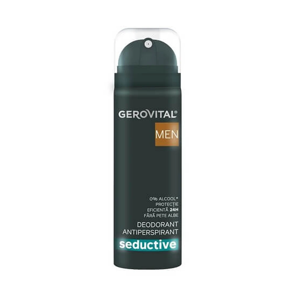 Antiperspirant deodorant, 150 ml, Mannen Verleidelijk, Gerovital