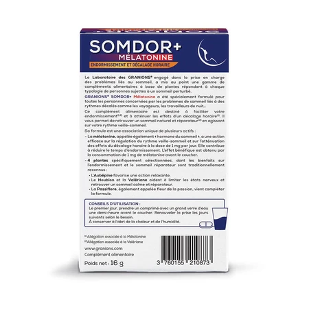 Granions Somdor+ Melatonin 15 Tabletten