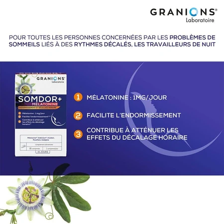 Granions Somdor+ Melatonin 15 Tabletten