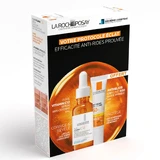La Roche-Posay Toleriane Coffret Anti-rides Sérum Visage C12 + Protection Solaire Anthelios SPF50+ Offert 45ml