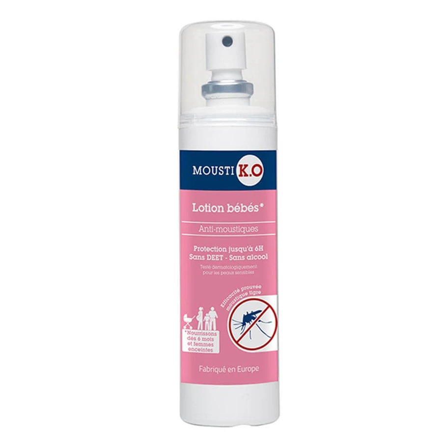 Mousti K.O Lotion Anti-moustiques Dès 6 Mois 100 ml