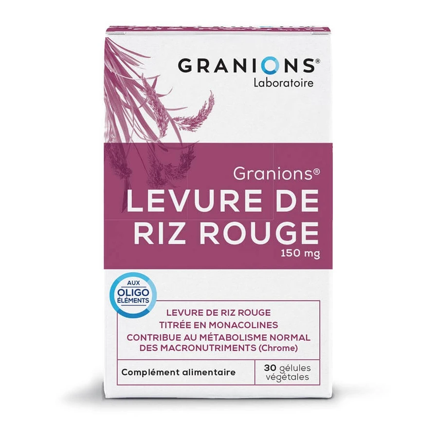 Granions Red Yeast Rice 150 mg 30 Geluli