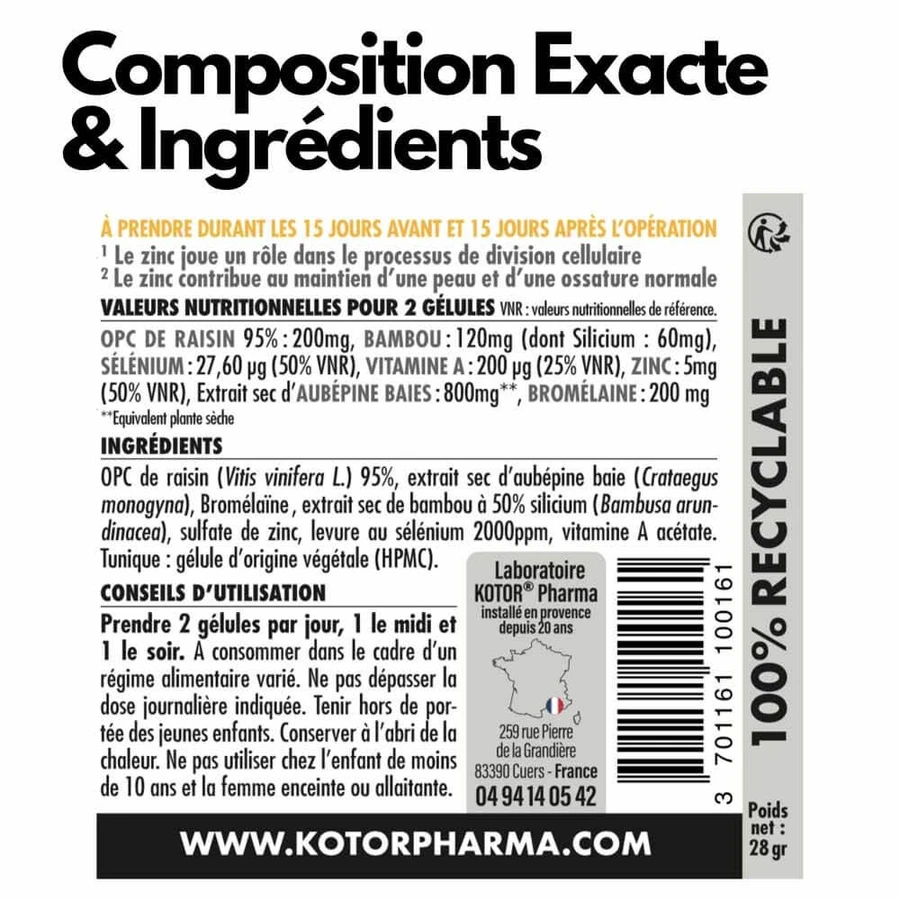 Kotor Pharma Pre Post Operative Regenerating Synergy 60 capsule