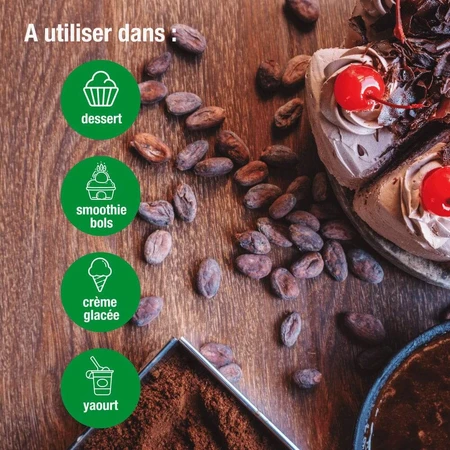 Purasana Organic superfood cocoa beans 200 g