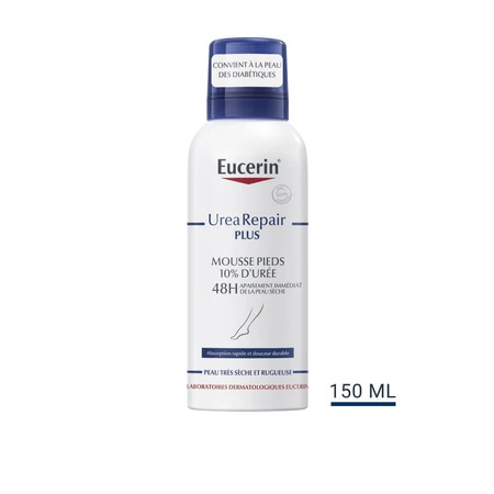 Eucerin UreaRepair Plus Fußschaum 10% Urea 150 ml
