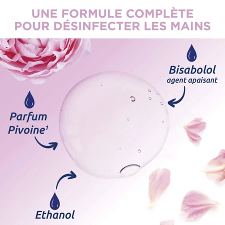 Baccide Hydroalkoholowy dezynfekujący żel do rąk Peony do skóry wrażliwej 30ml: ceny i cechy