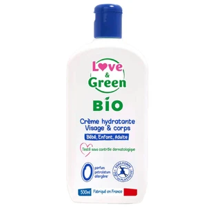 Love&Green Cremă hidratantă pentru față și corp 500ml