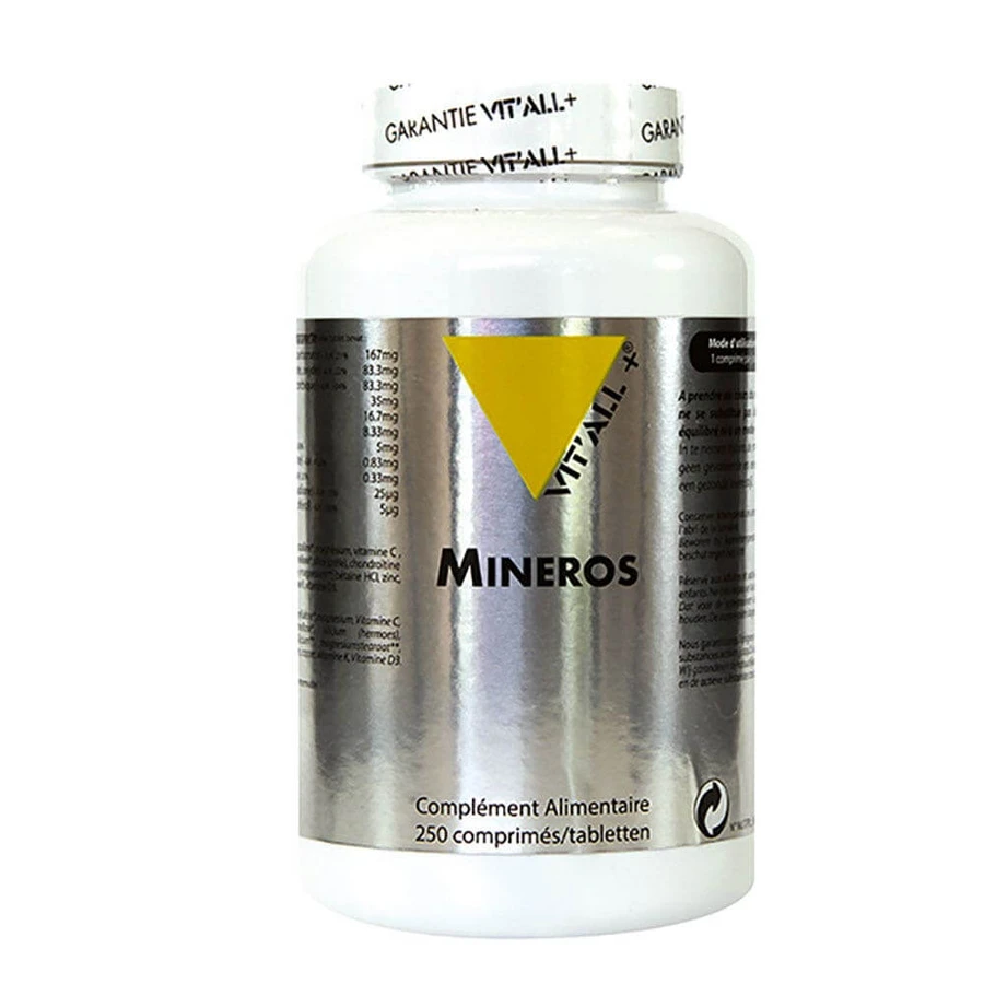Vit'All+ Mineros 250 comprimidos