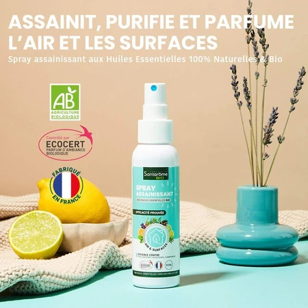 Santarome Air Purifying Spray and Sources 100ml