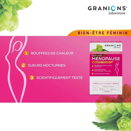 Granions Menopausia 56 Cápsulas