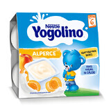 Yogolino abrikoos dessert, +6 maanden, 4x 100g, Nestle