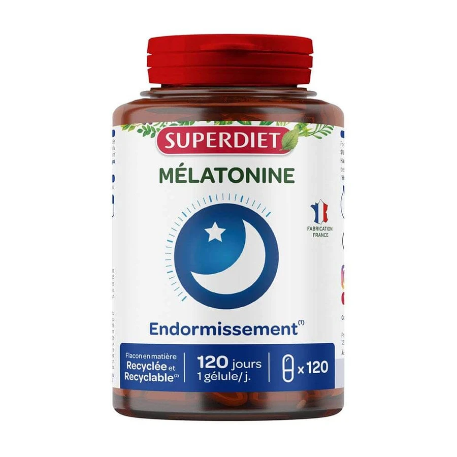 Superdiet Melatonine 120 Capsules
