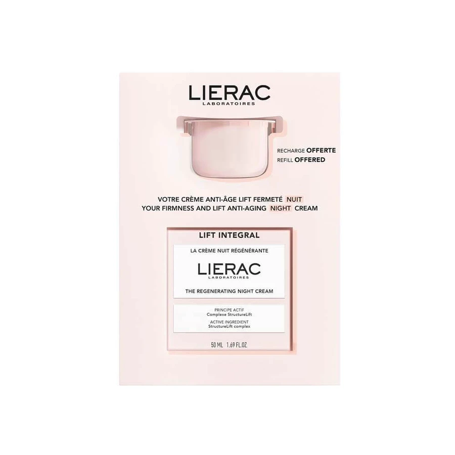 Lierac Lift Integral Regenerujący Krem Na Noc + Oferuje 100ml Zestaw Uzupełniający: ceny i cechy