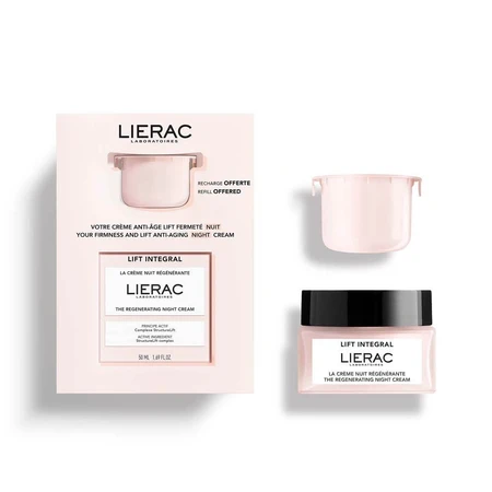 Lierac Lift Integral Regenerujący Krem Na Noc + Oferuje 100ml Zestaw Uzupełniający: ceny i cechy