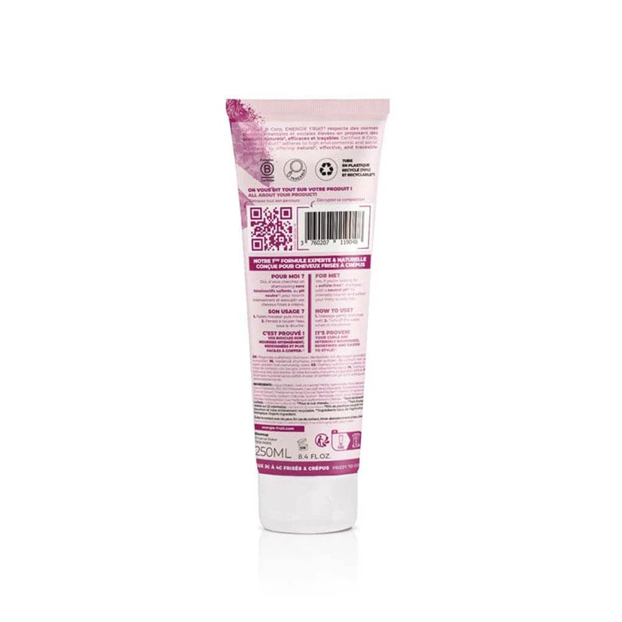 Energie Fruit Shampooing Nutri Frizz Poudre et Beurre de Cacao Bio 250ml