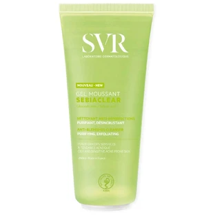 SVR,  Sebiaclear Gel de curățare fără săpun, purifiant și detoxifiant anti imperfecțiuni 200ml
