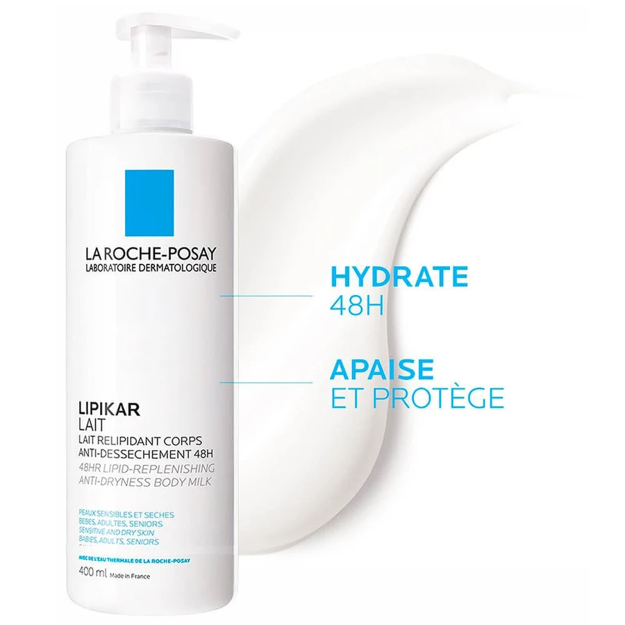 La Roche-Posay Lipikar Relipidating Mleczko do ciała przeciw wysuszaniu skóry suchej i wrażliwej 400ml: ceny i cechy