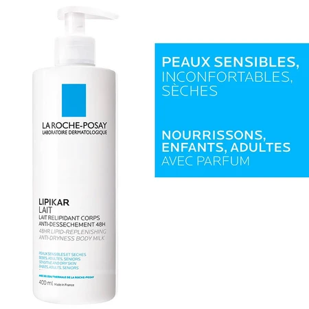La Roche-Posay Lipikar Relipidating Mleczko do ciała przeciw wysuszaniu skóry suchej i wrażliwej 400ml: ceny i cechy