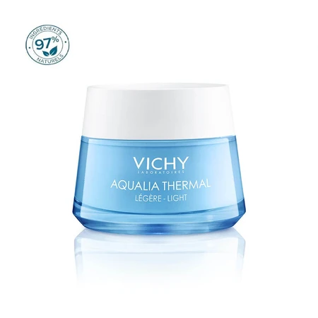 Vichy Aqualia Feuchtigkeitscreme Leichtes Thermalwasser Hyaluronsäure 50ml