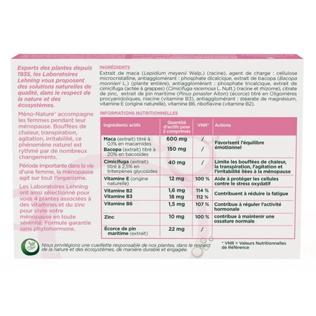 Lehning Méno-Nature® Menopause 60 Tabletten