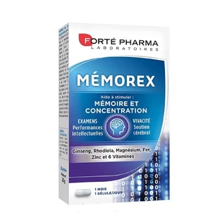 Forté Pharma Mémorex Memory and Concentration 30 capsules