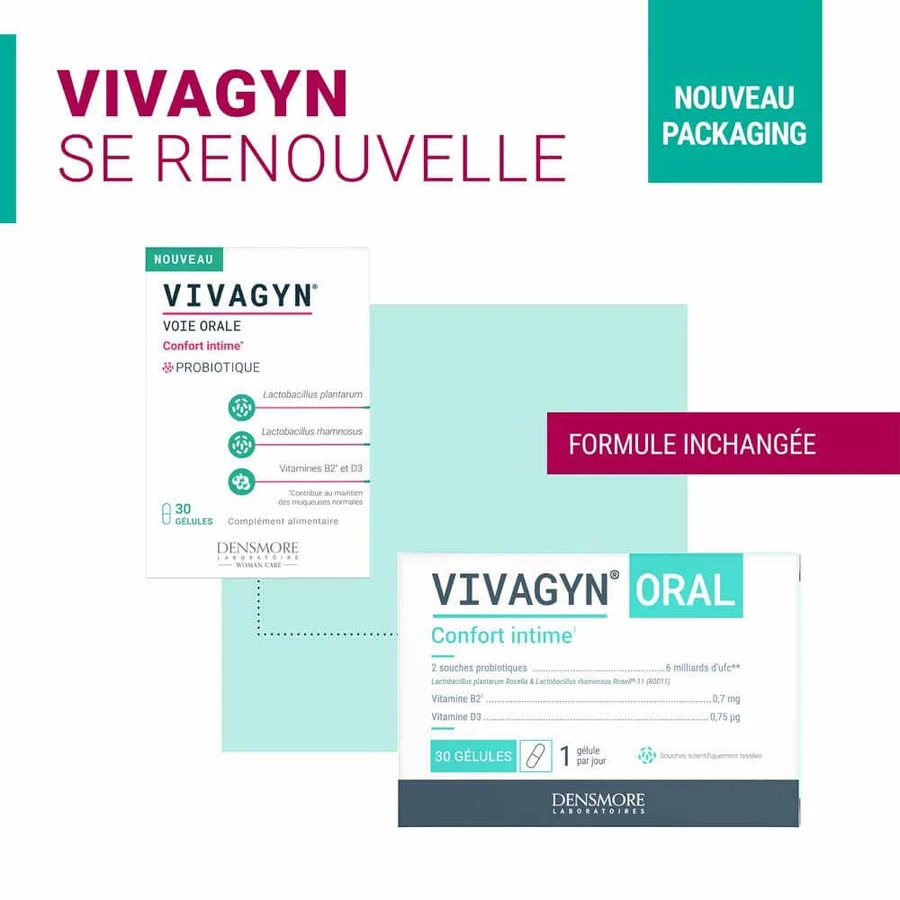 Densmore Vivagyn Intimate Comfort Probiotic 30 Kapseln