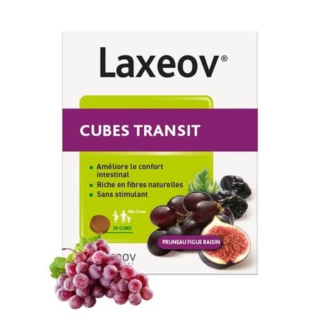 Nutreov Laxeov Transit cubes plum fig grape 10 cubes