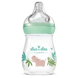 Luc Et Lea Ergosense Savannah plastic baby bottle 0 to 6 months 150 ml
