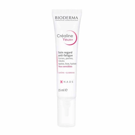 Bioderma Crealine Yeux+ Treatment anti-fatigue eye contour Sensitive skin 15ml
