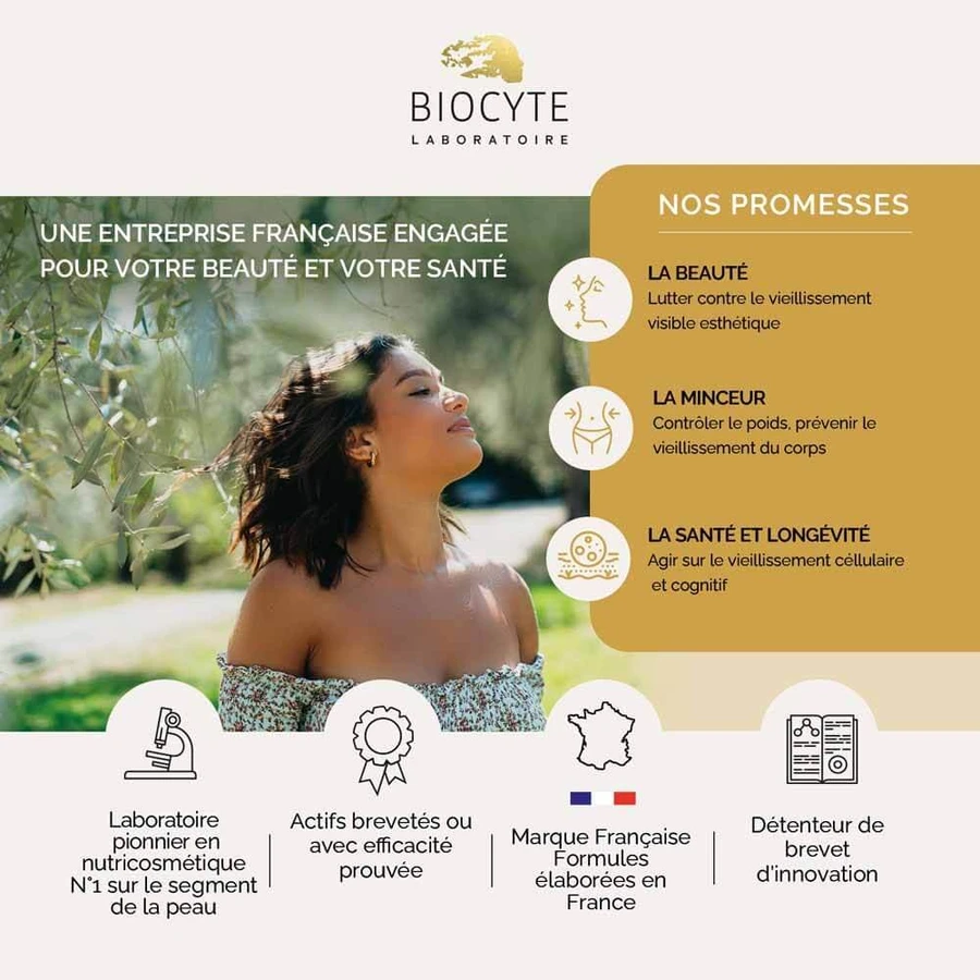 Biocyte Hair Keratin Growth and Beauty 60 gummies
