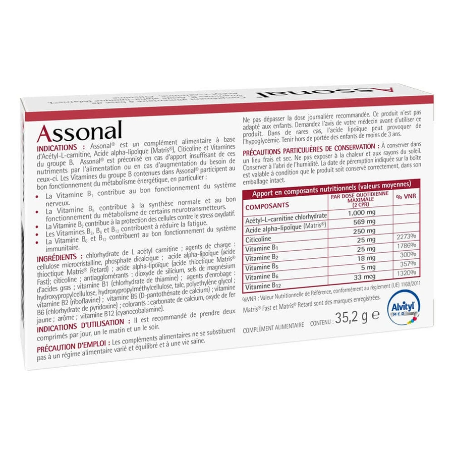 Alvityl Axonal 24 Tablets