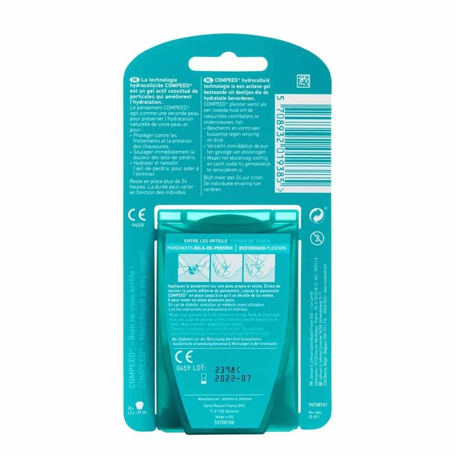 Compeed Medicazioni all'occhio di pernice unità x10