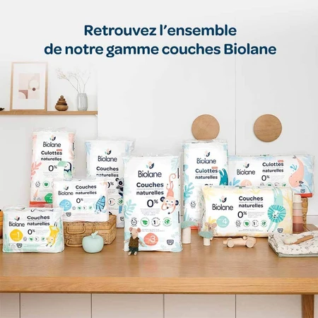 Biolane Naturals Diapers size 1 2 à 5kg x28
