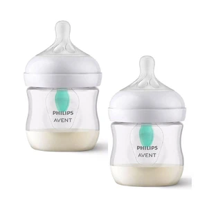 Avent Natural Response Feeding Bottles from Birth 2x125ml