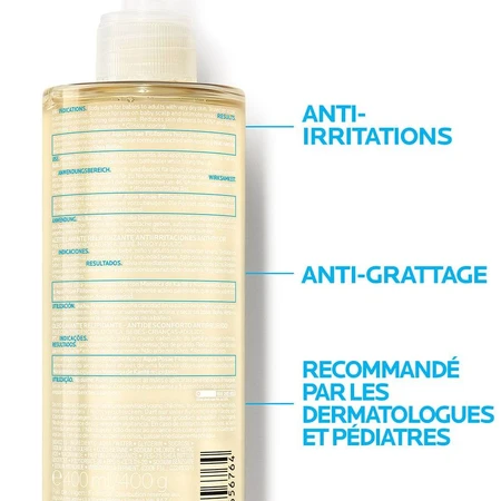 La Roche-Posay Lipikar Anti-irritatie lipideherstellende reinigingsolie + eco navulling 2x400ml
