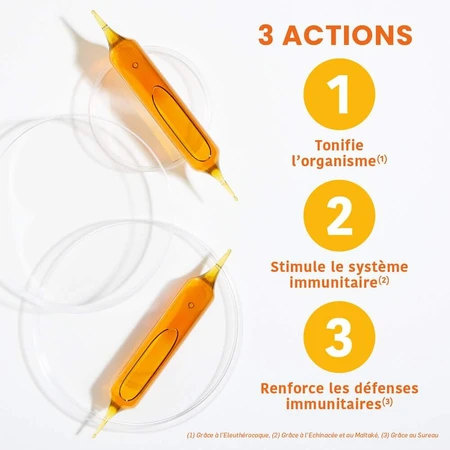 Santarome Immunite 20 Ampoules Bio 200ml