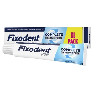 Fixodent Pro Complete Crème Adhésive Pour Prothèses Totales & Partielles Fraîcheur 70.5g