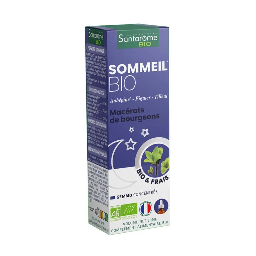Santarome Tri Complexe de Bourgeons Sommeil Gémmothérapie 30ml