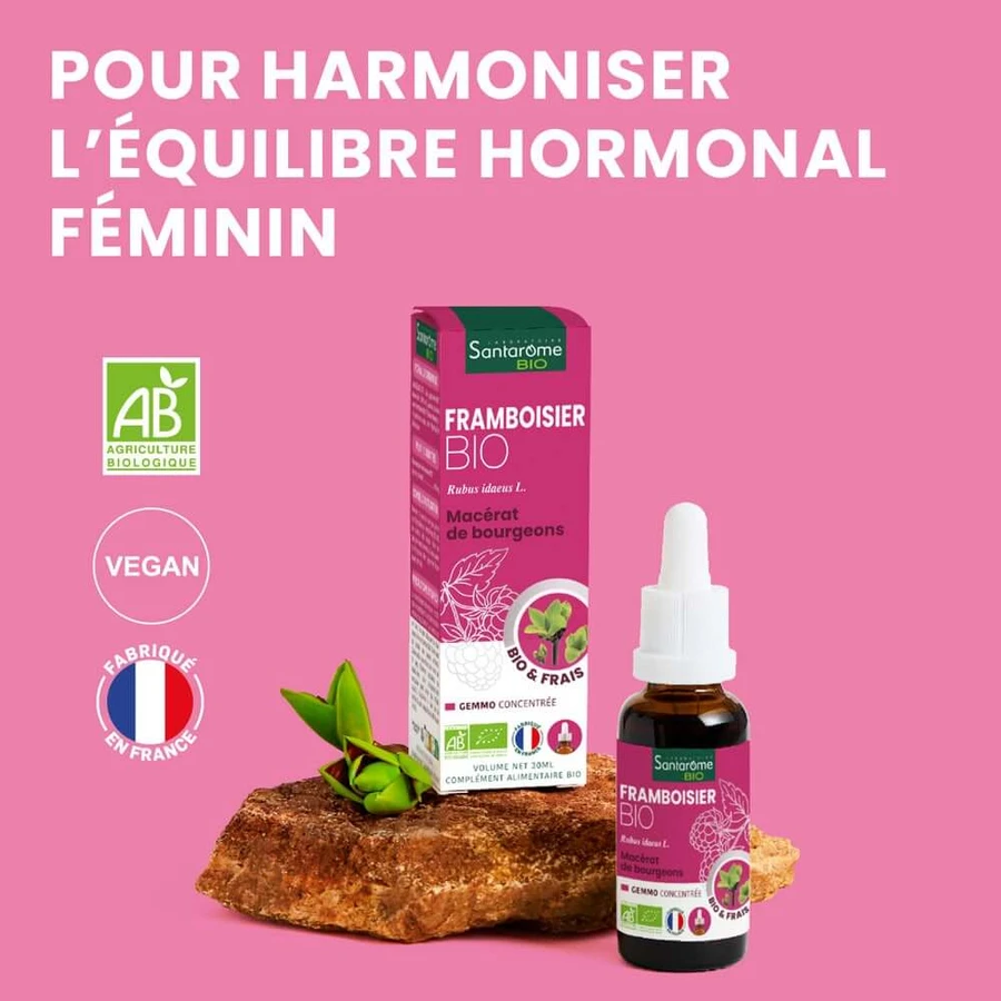 Santarome Bio Framboos Gémmothérapie 30ml