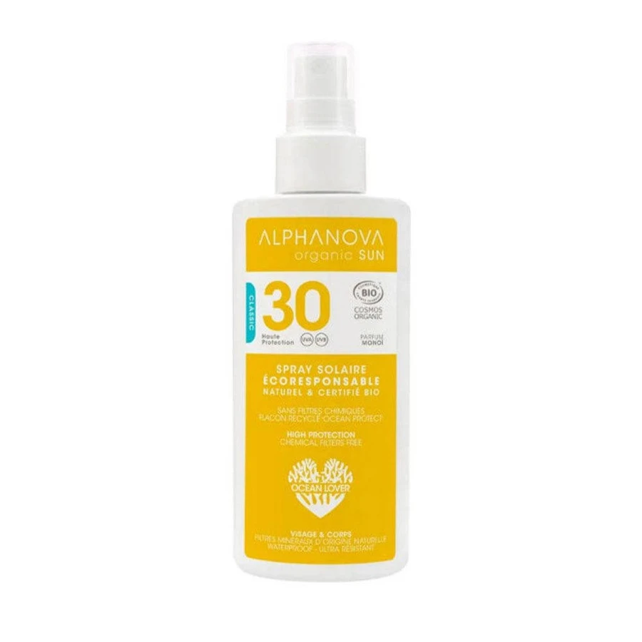 Alphanova Bio Zonnecrème SPF30 bio Monogeur 125g